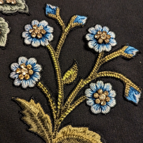 Alexander McQueen Medieval Embroidered Sweatshirt Dress - Picture 4 of 7